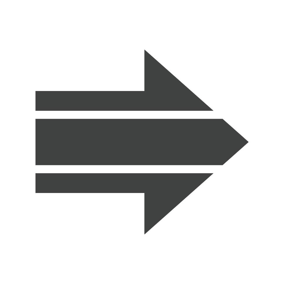 Arrows Icon Right Ten vector