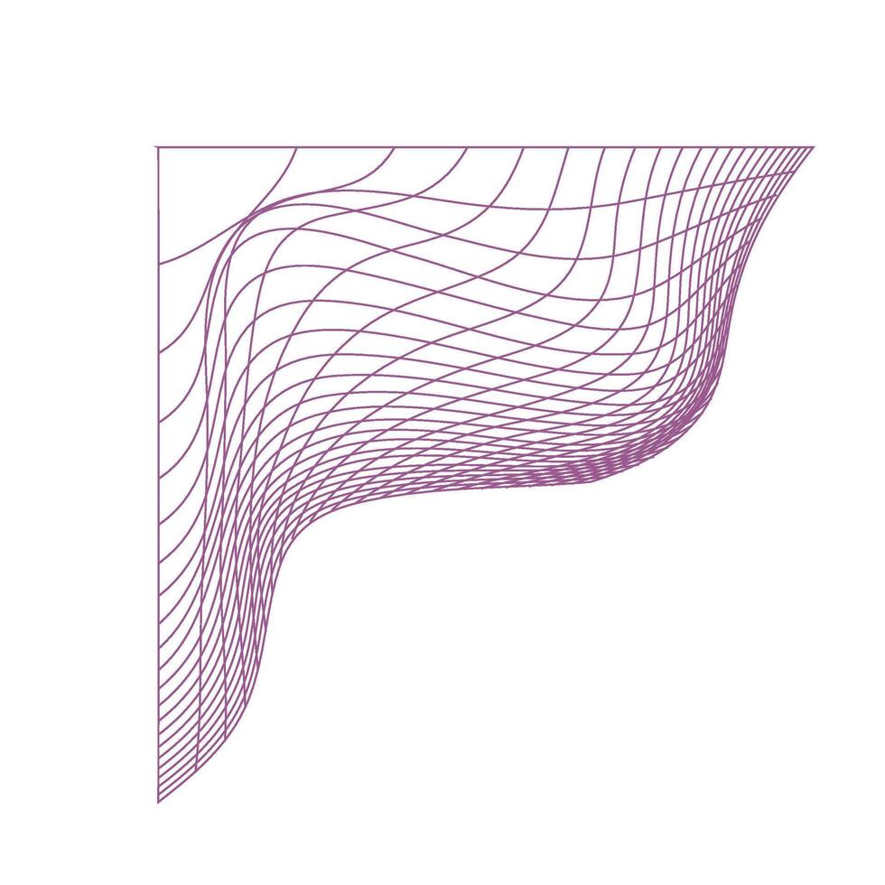 3D Wireframe Unique Eight vector