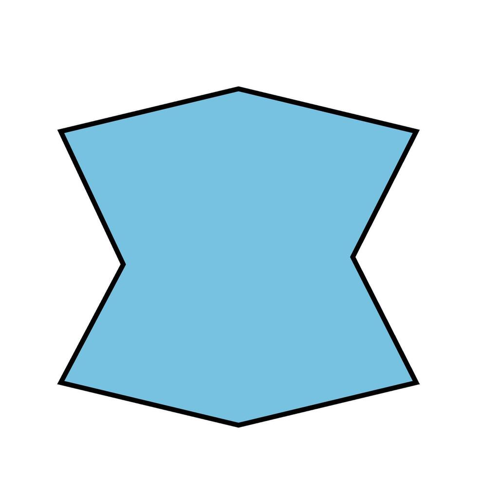 Retro Shape thirteen vector