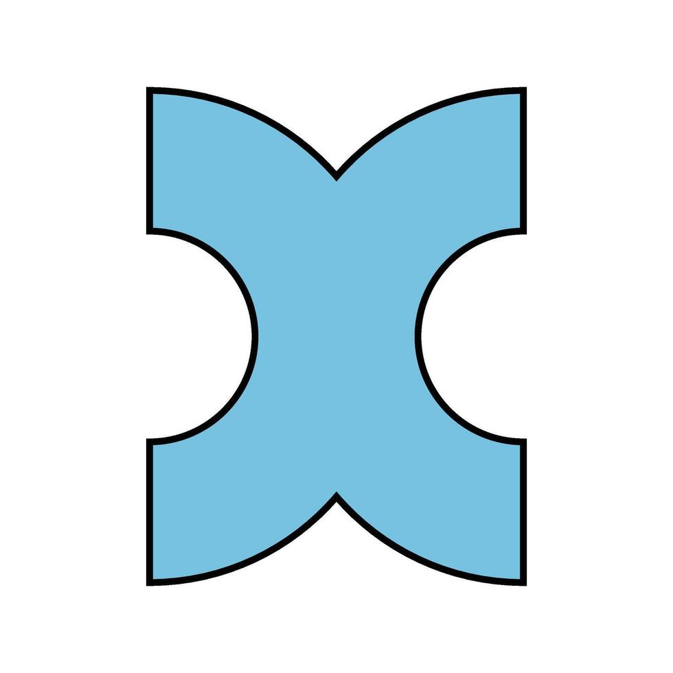 Retro Shape Two vector