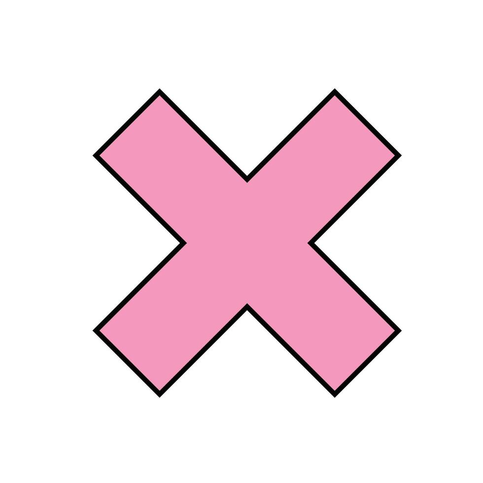 Retro Shape Four vector