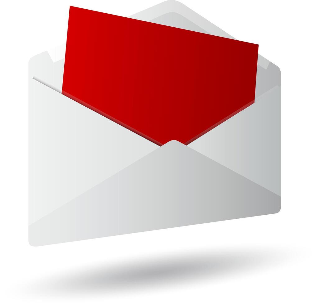icon message 3d vector