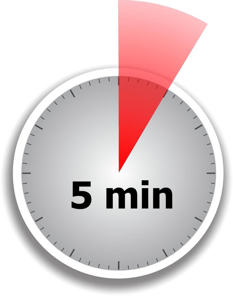 clock face stopwatch vector