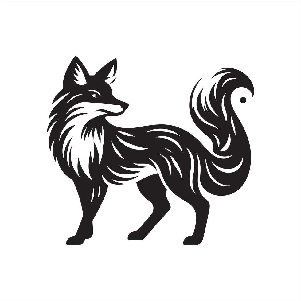 Guide to Fox Species Worldwide vector