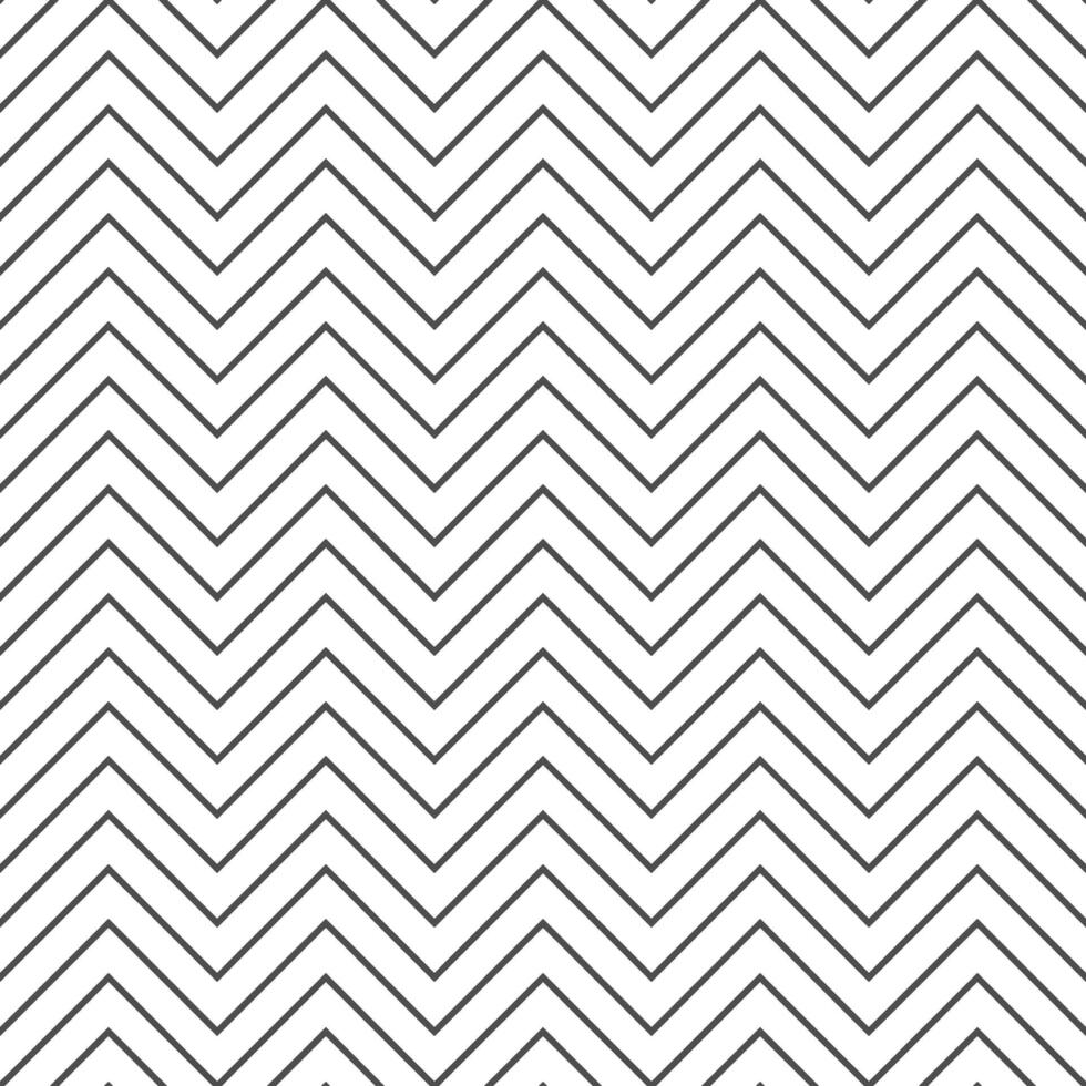 Zigzag thin ine seamless pattern. Black horizontal zig zag vintage lines. Geometric repeating stripes. Minimalistic texture. Abstract monochrome background. illustration vector