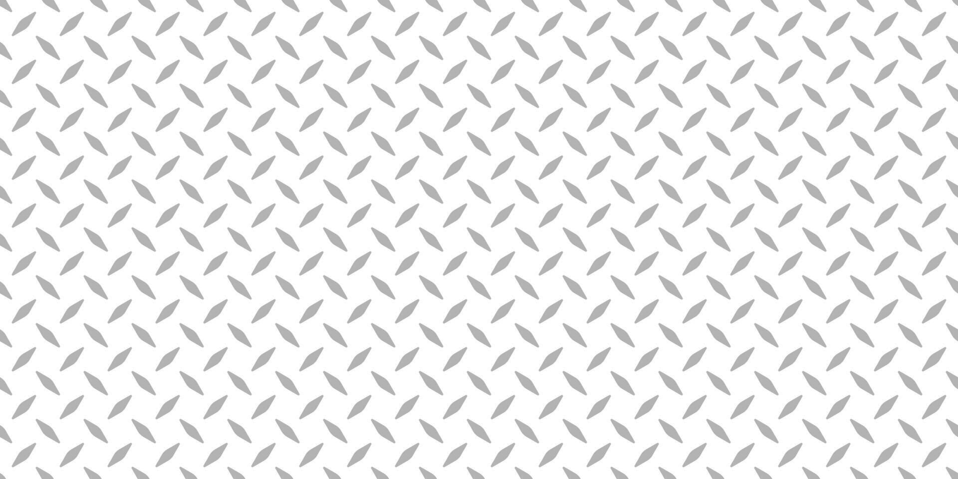 Diamond plate metal seamless pattern. Diamond structure texture. Metal construction background. Geometric tread stainless floor. illustration isolated on white background vector