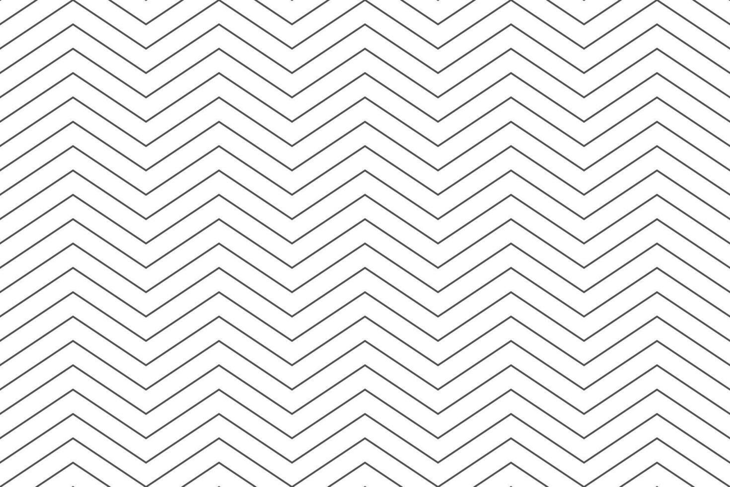Zigzag thin ine seamless pattern. Black horizontal zig zag vintage lines. Geometric repeating stripes. Minimalistic texture. Abstract monochrome background. illustration vector