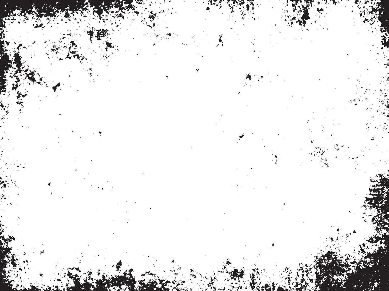 A black and white grunge texture featuring scratchy, grainy, and sandy details, forming a distressed abstract pattern vector