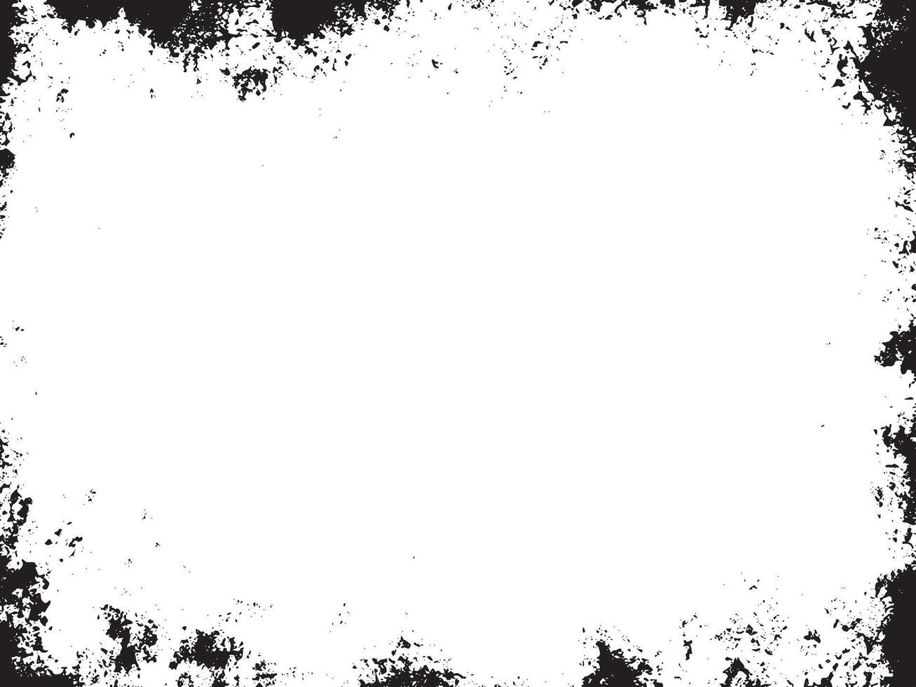 A black and white grunge texture with scratchy, grainy, and sandy details, forming a distressed abstract design vector