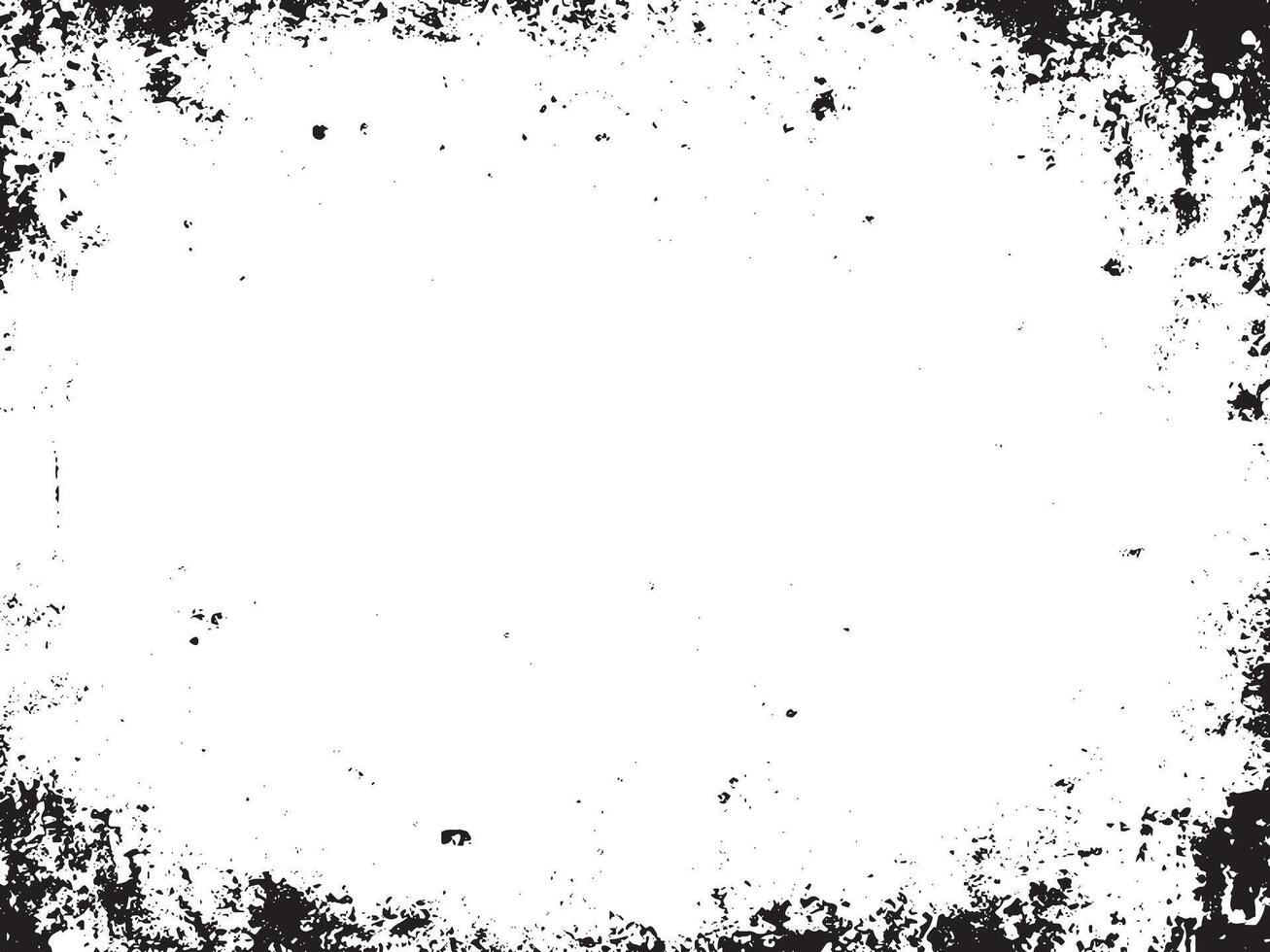 A distressed grunge texture in black and white, with scratchy, grainy, and sandy features, resulting in an abstract design vector