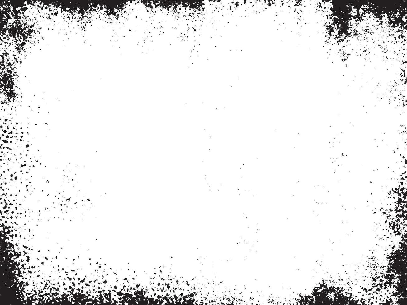 A black and white grunge texture featuring scratchy, grainy, and sandy elements, creating a distressed abstract design vector