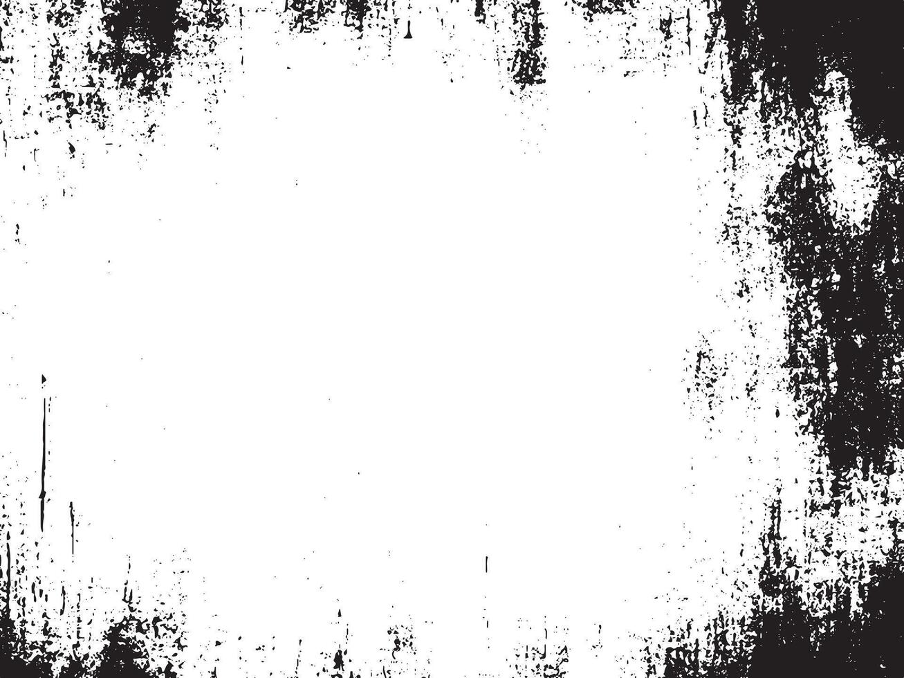 A distressed grunge texture in black and white, with scratchy, grainy, and sandy elements, creating an abstract pattern vector