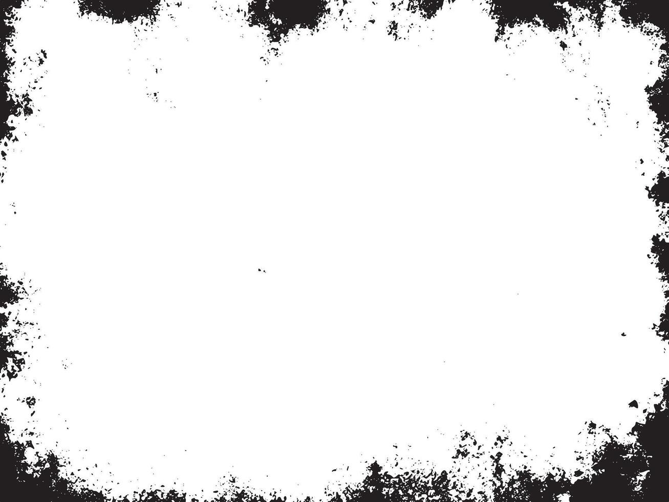 A monochrome grunge texture with scratchy, grainy, and sandy elements, creating a distressed abstract design vector