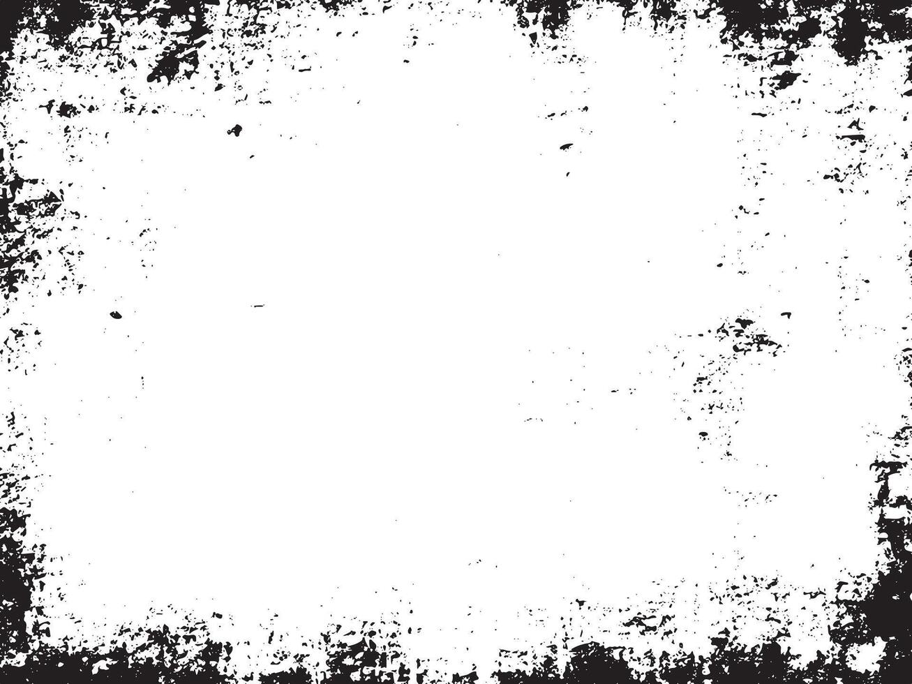 A distressed grunge texture in black and white, with scratchy, grainy, and sandy features, resulting in an abstract design vector