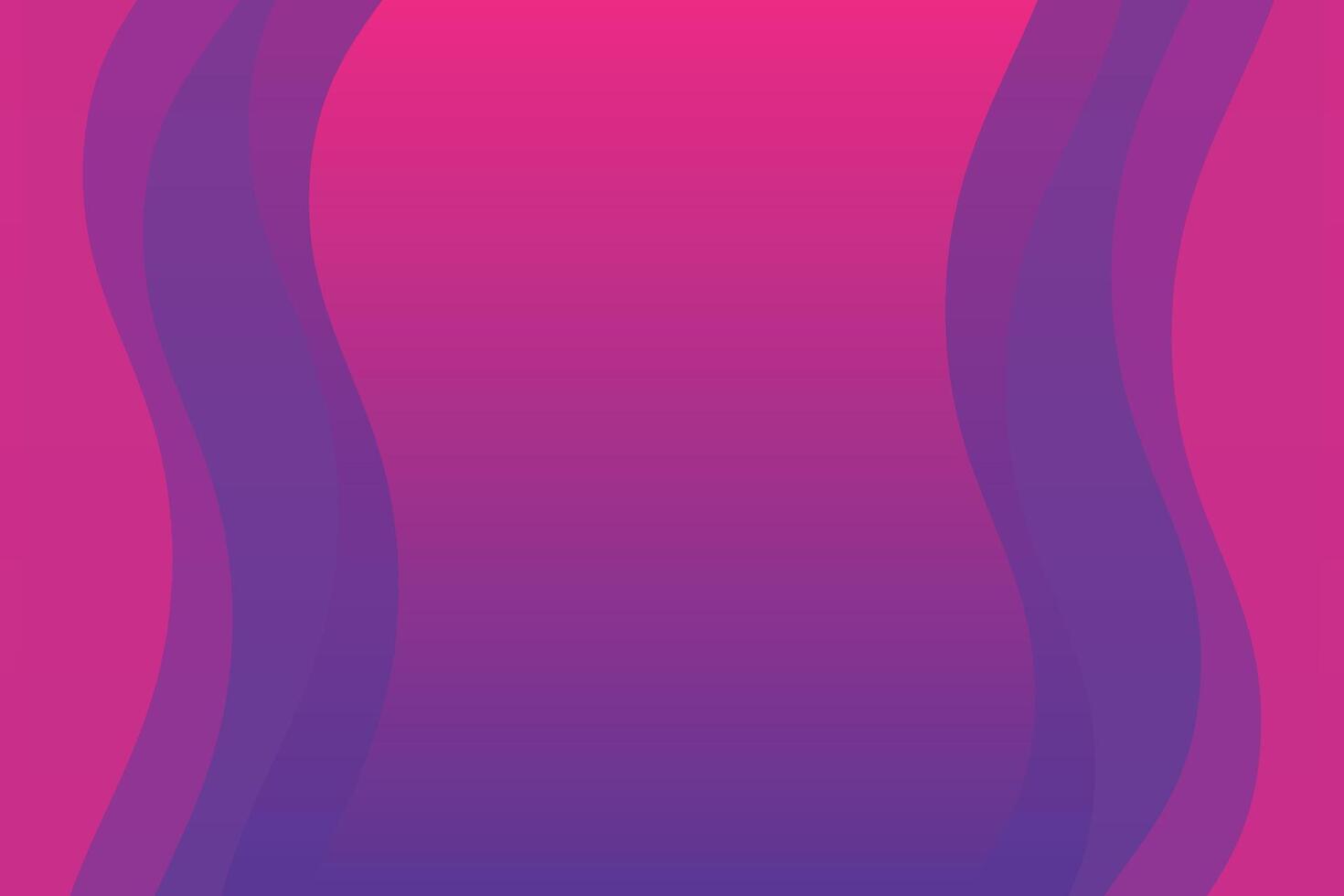 Wavy Shapes Right and Left Background vector