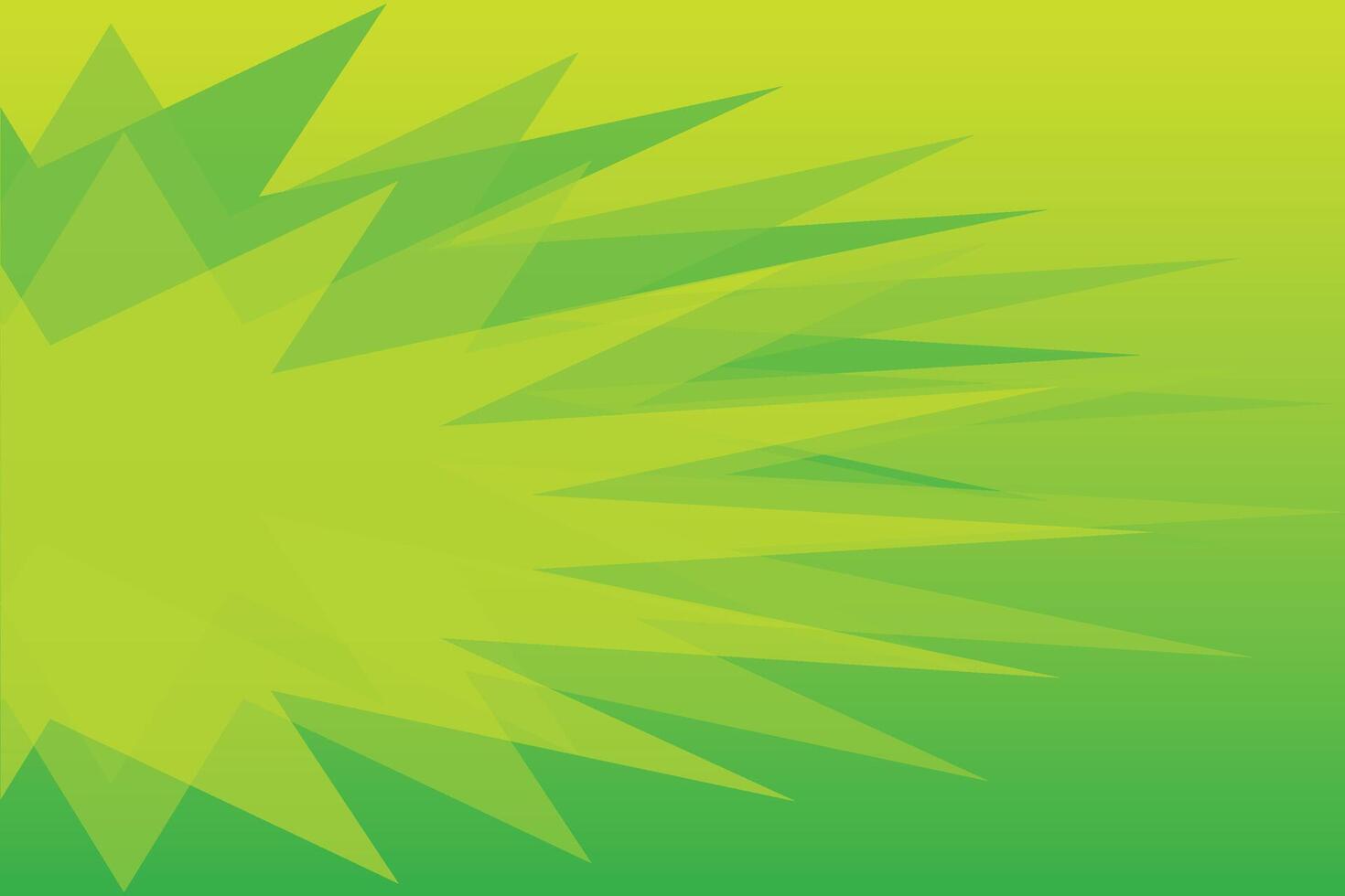 Stars Green Background vector