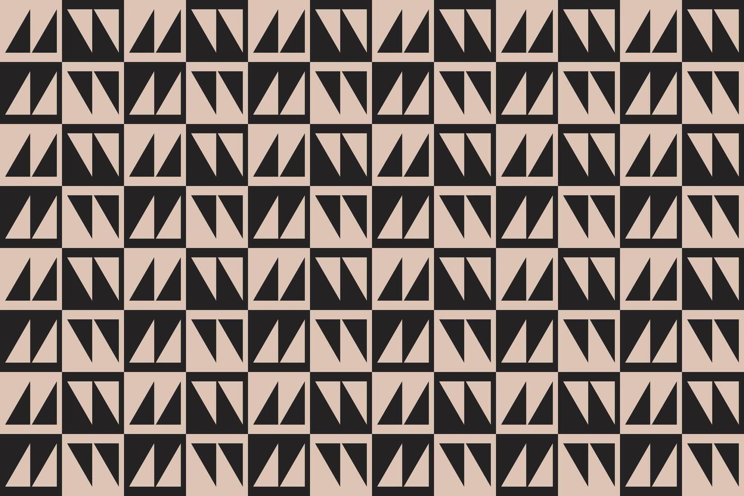 Triangle Brown Pattern and Background vector