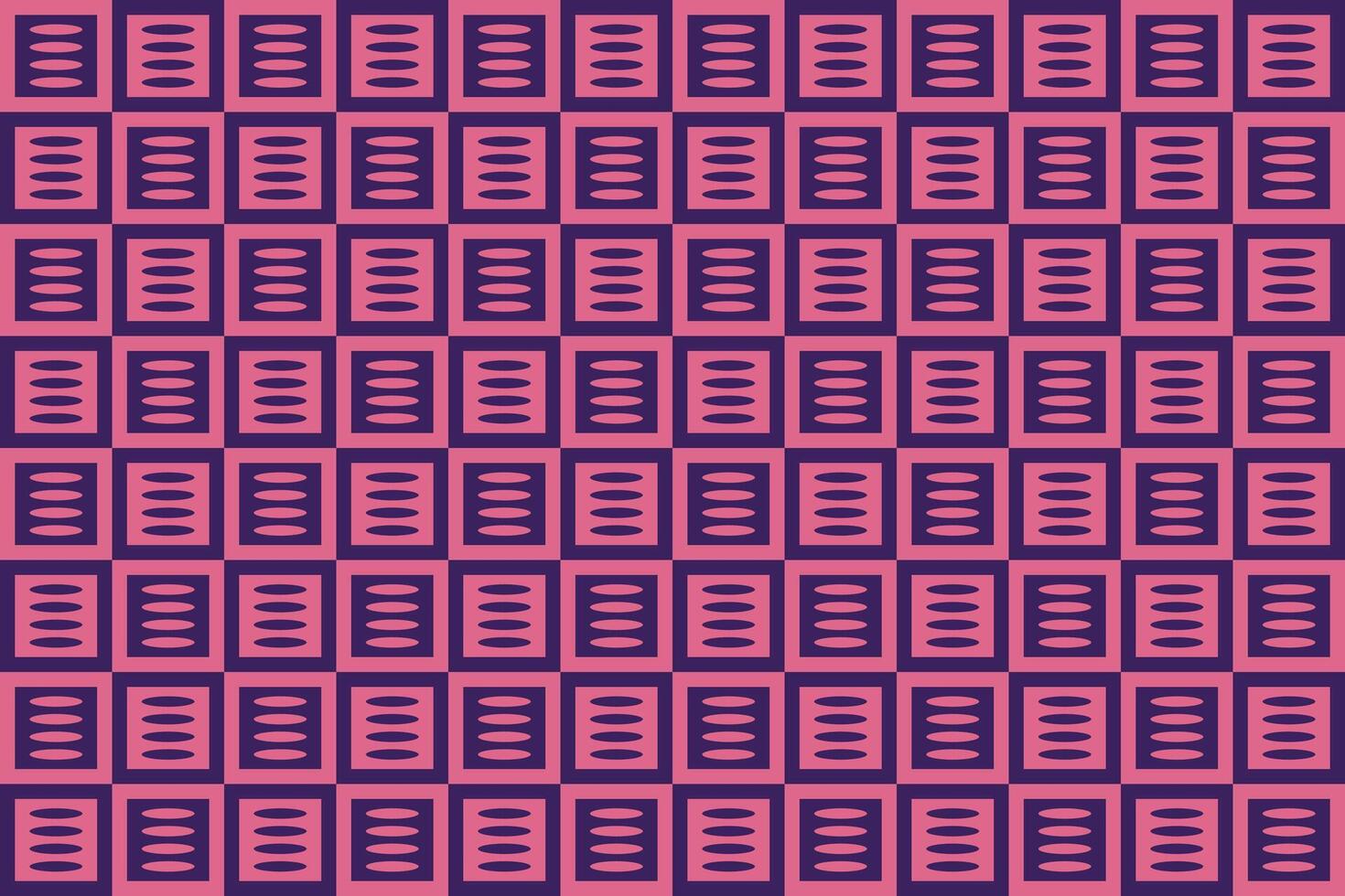 Oval Shape Purple Pattern vector