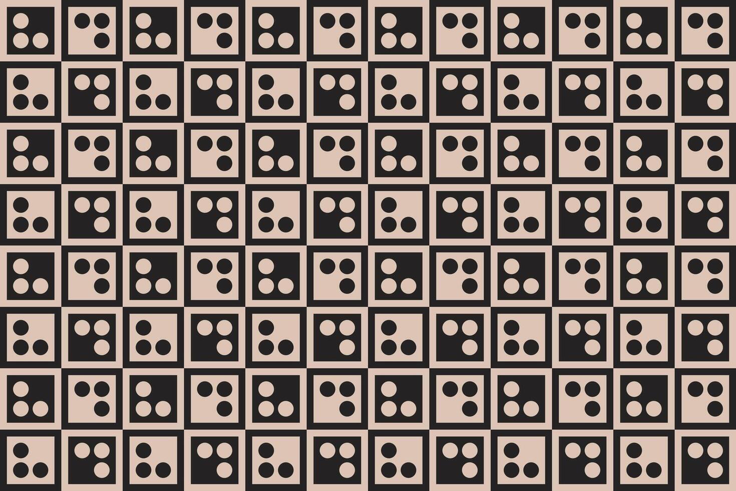 Circle Brown Pattern vector