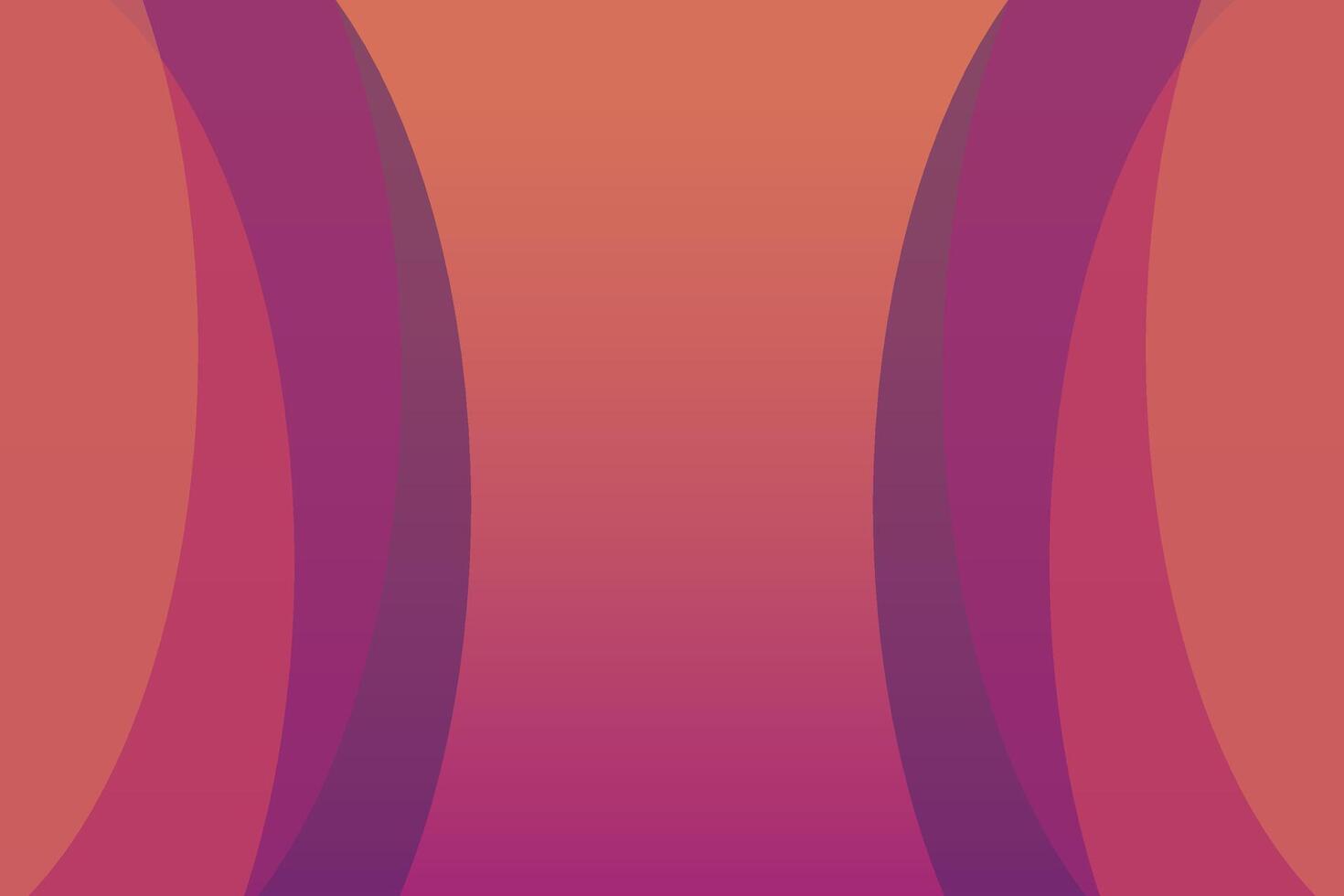 Curvy Shapes Right and Left Background vector