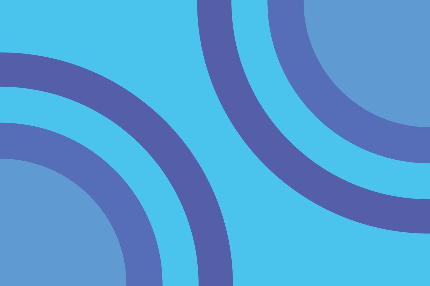 Circle Shapes Blue Background vector