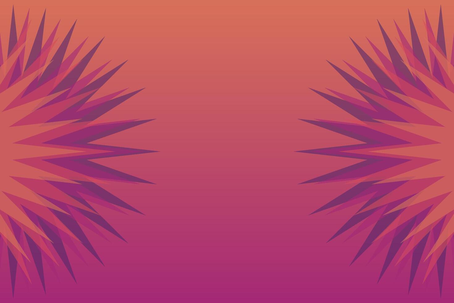 Stars Right and Left Purple Background vector