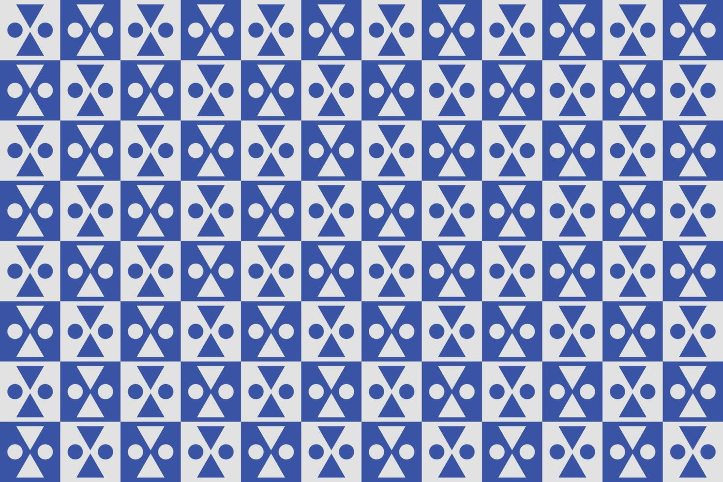 Triangle and Circle Pattern vector