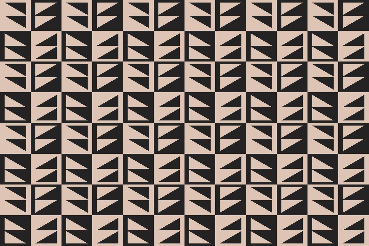 Triangle Brown Pattern and Background vector