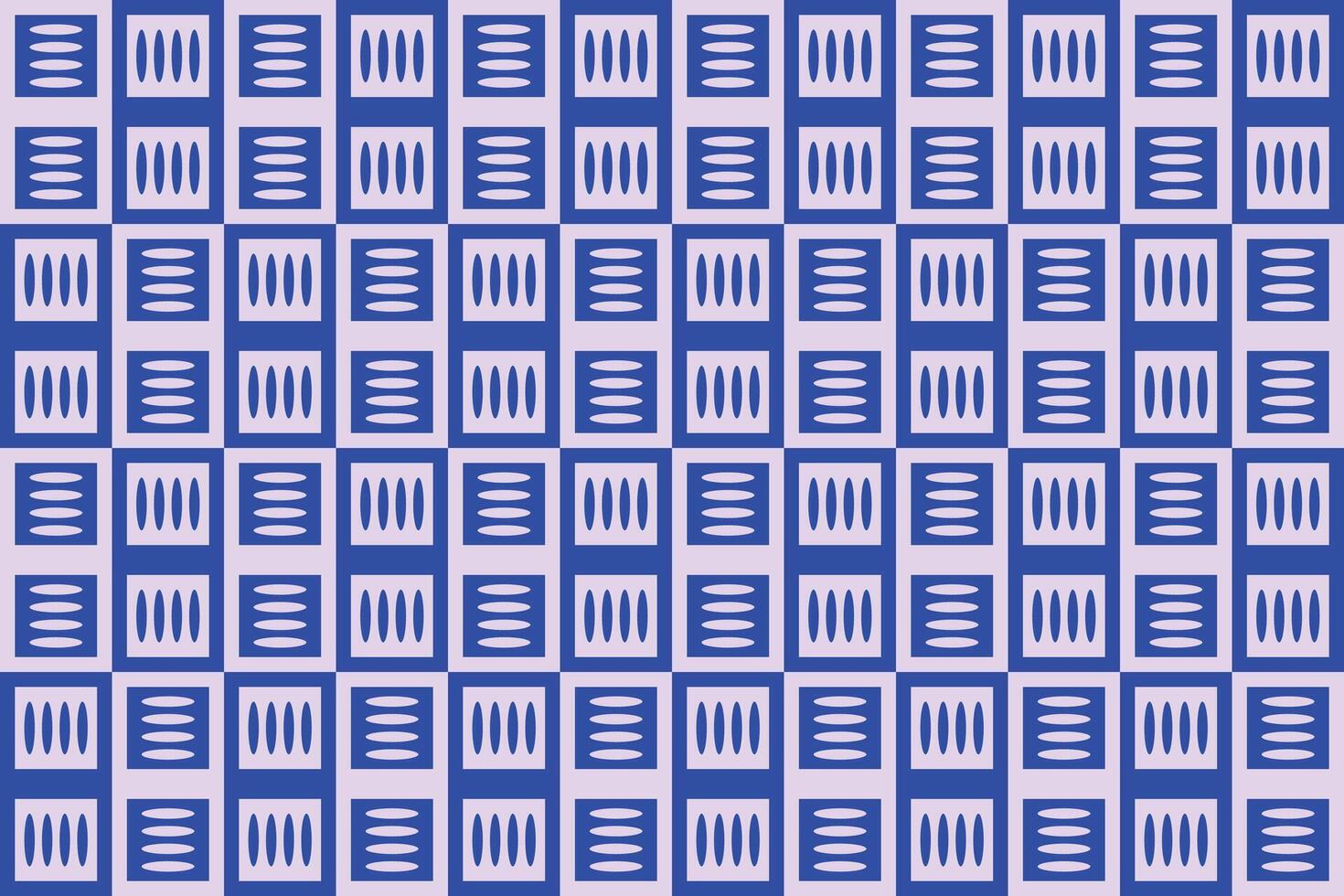 Oval Shape Pattern vector