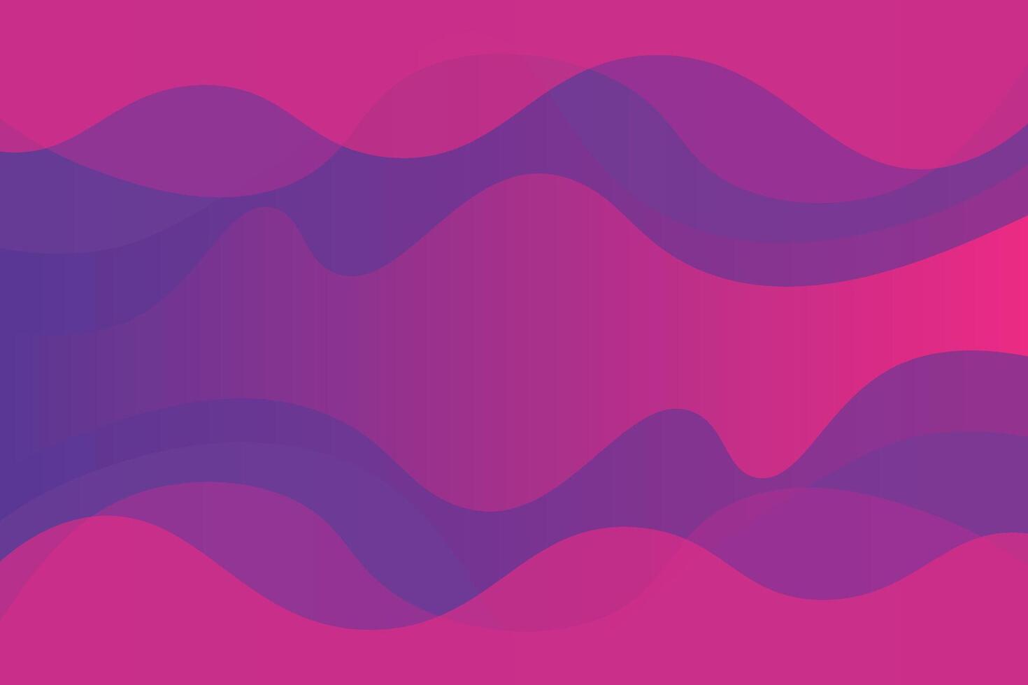 Wavy Shapes Top and Bottom Background vector