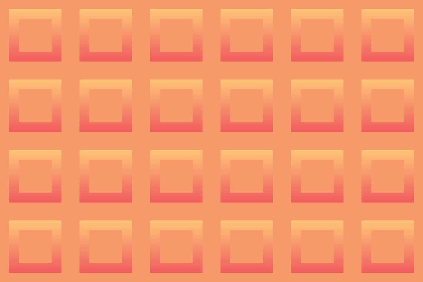 Square Orange Gradient Pattern vector