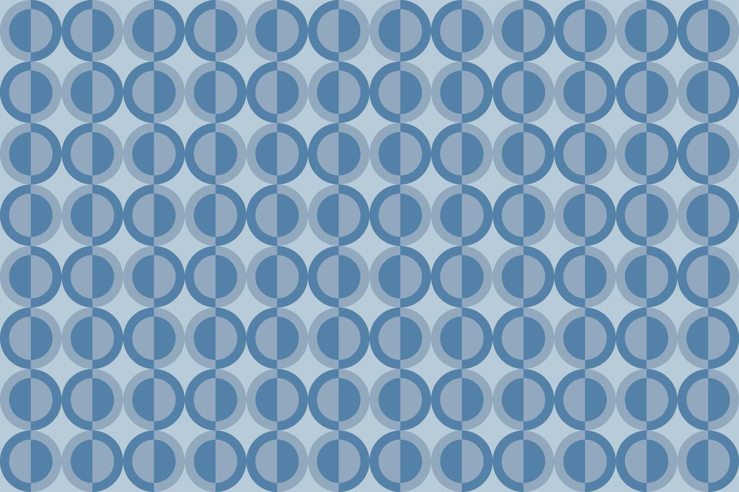 Circle 2 Tone Pattern vector