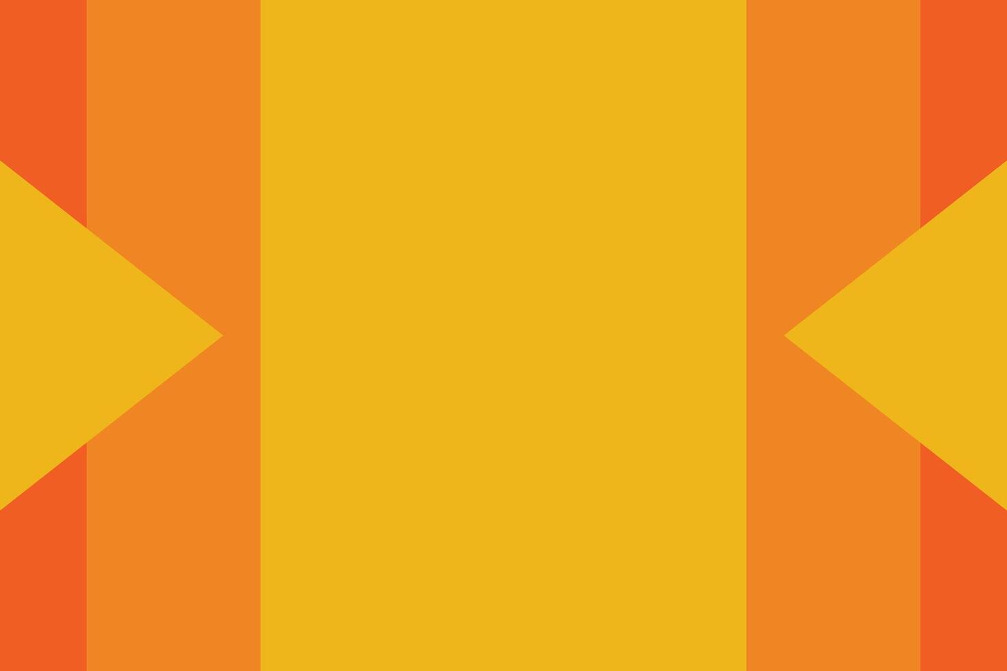 Triangle and Shapes Orange Background vector