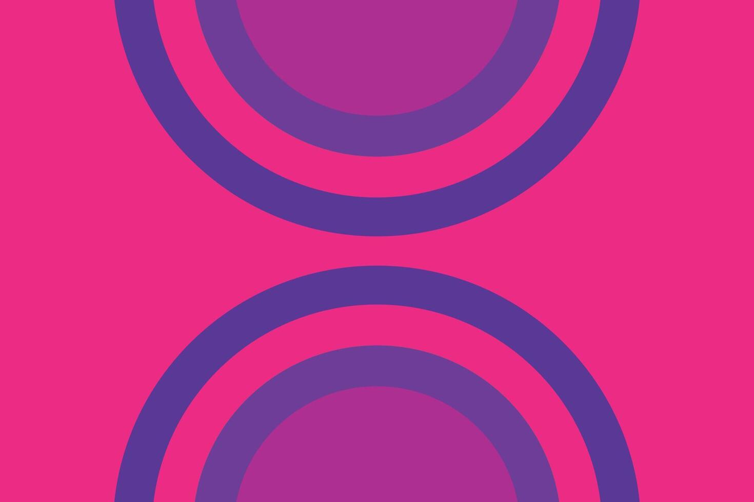 Circles Top and Bottom Background vector