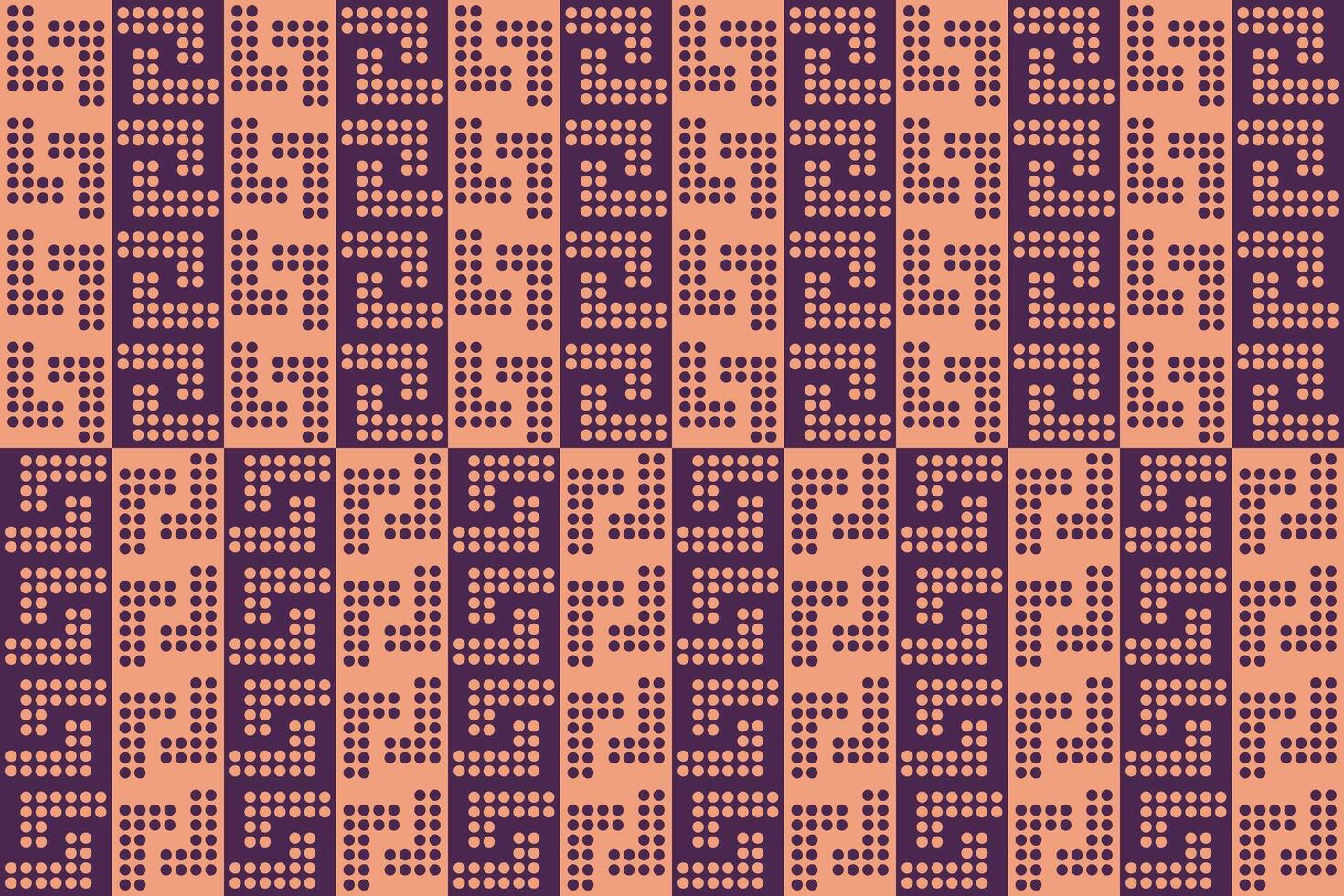 Circle Design Brown Pattern vector