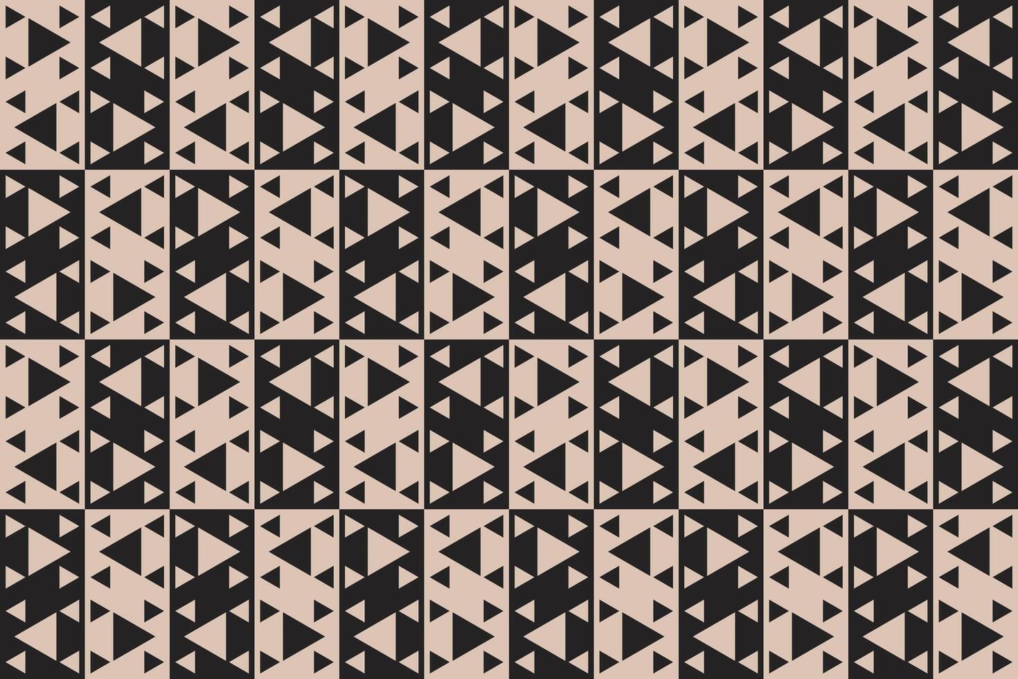 Triangle Brown Pattern and Background vector