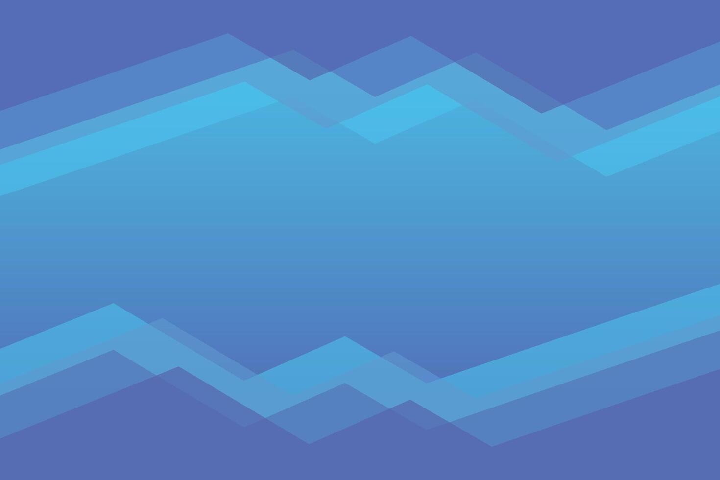 Jagged Shapes Top and Bottom Blue Background vector