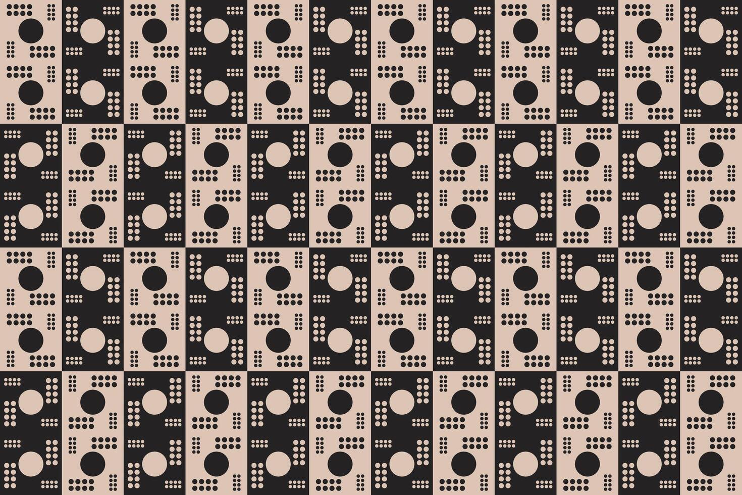 Circle Brown Pattern vector