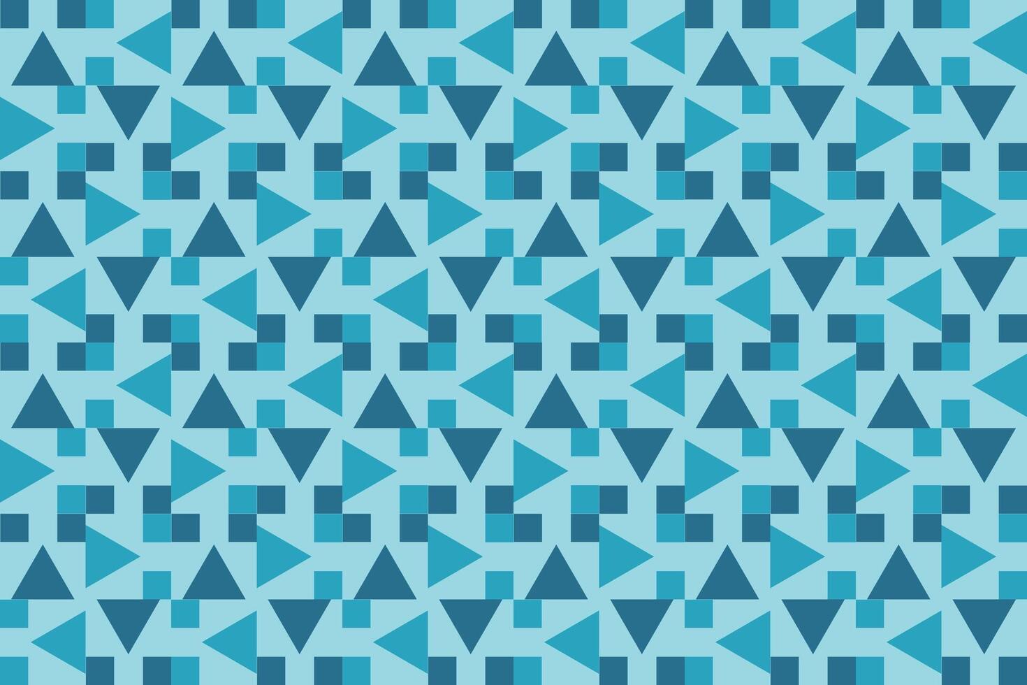 Triangle Square Green Pattern vector
