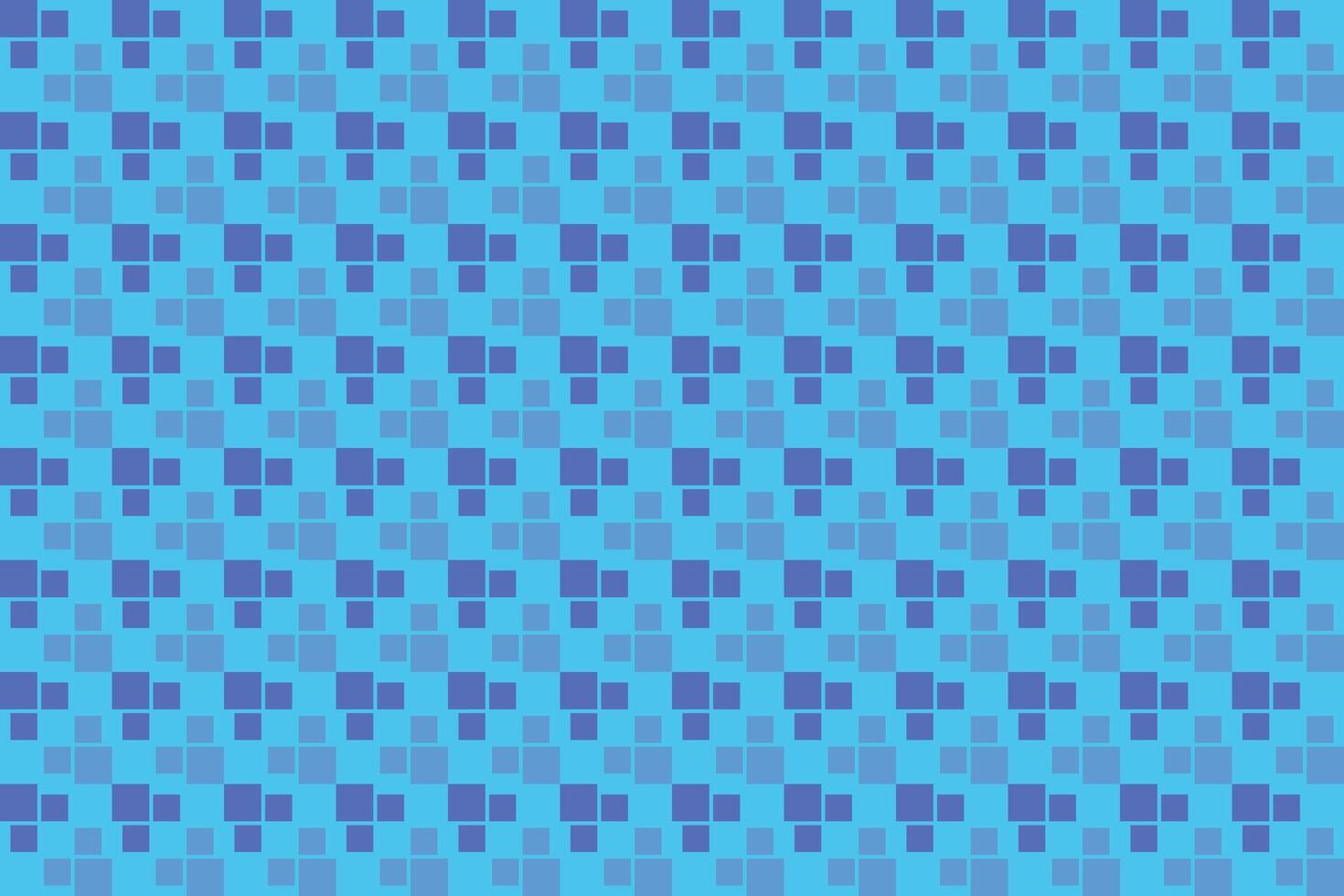 Square Blue Pattern and Background vector