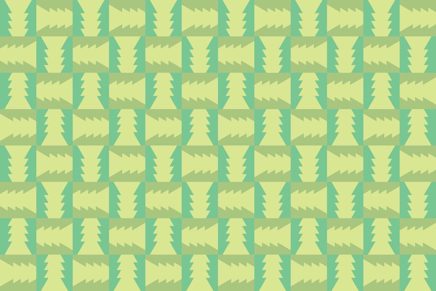 Jagged Green Pattern vector
