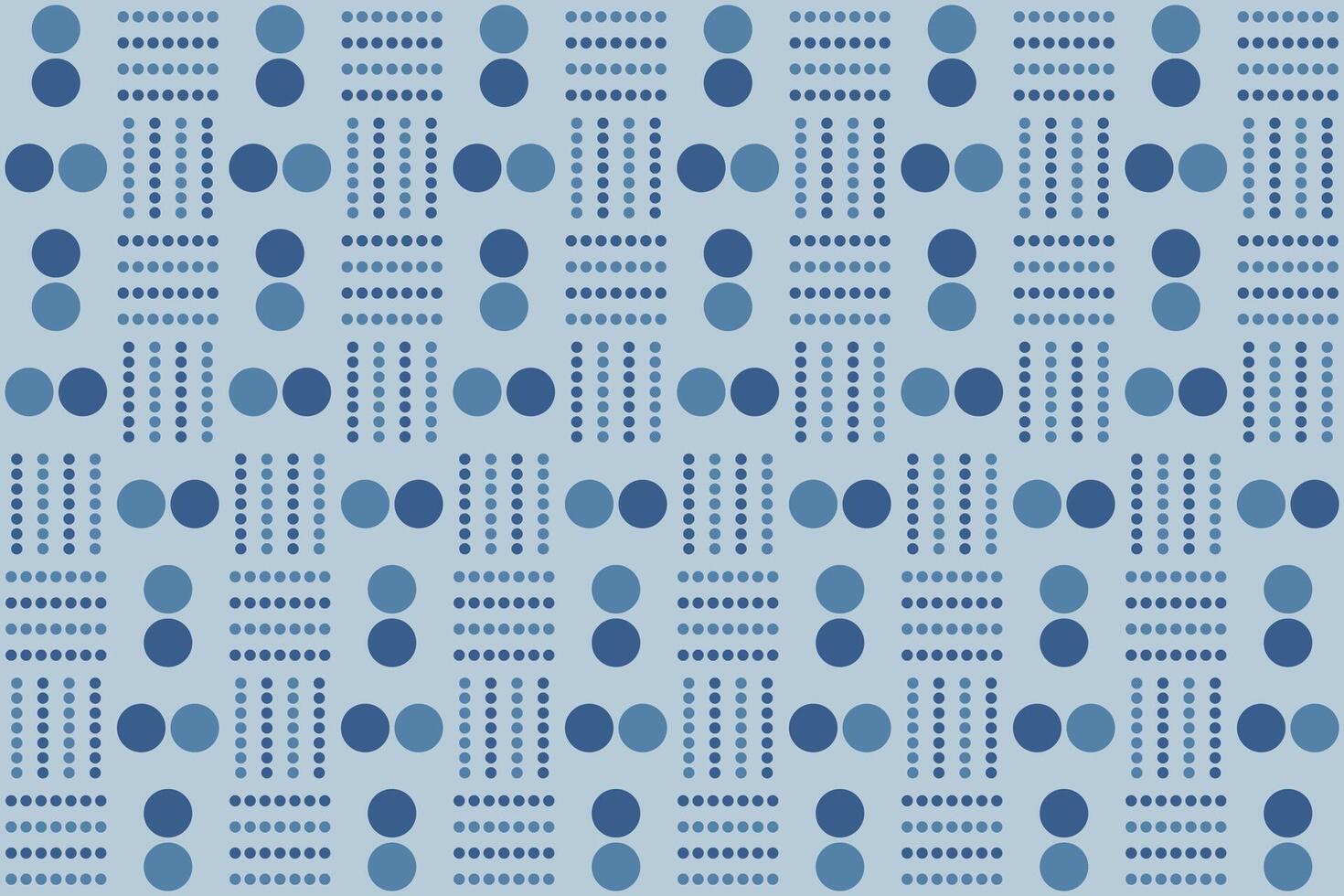 Circle Grey and Blue Pattern vector