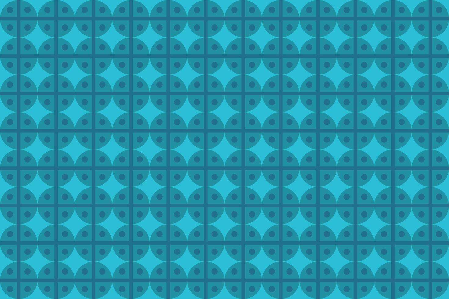 Circle Green Pattern vector