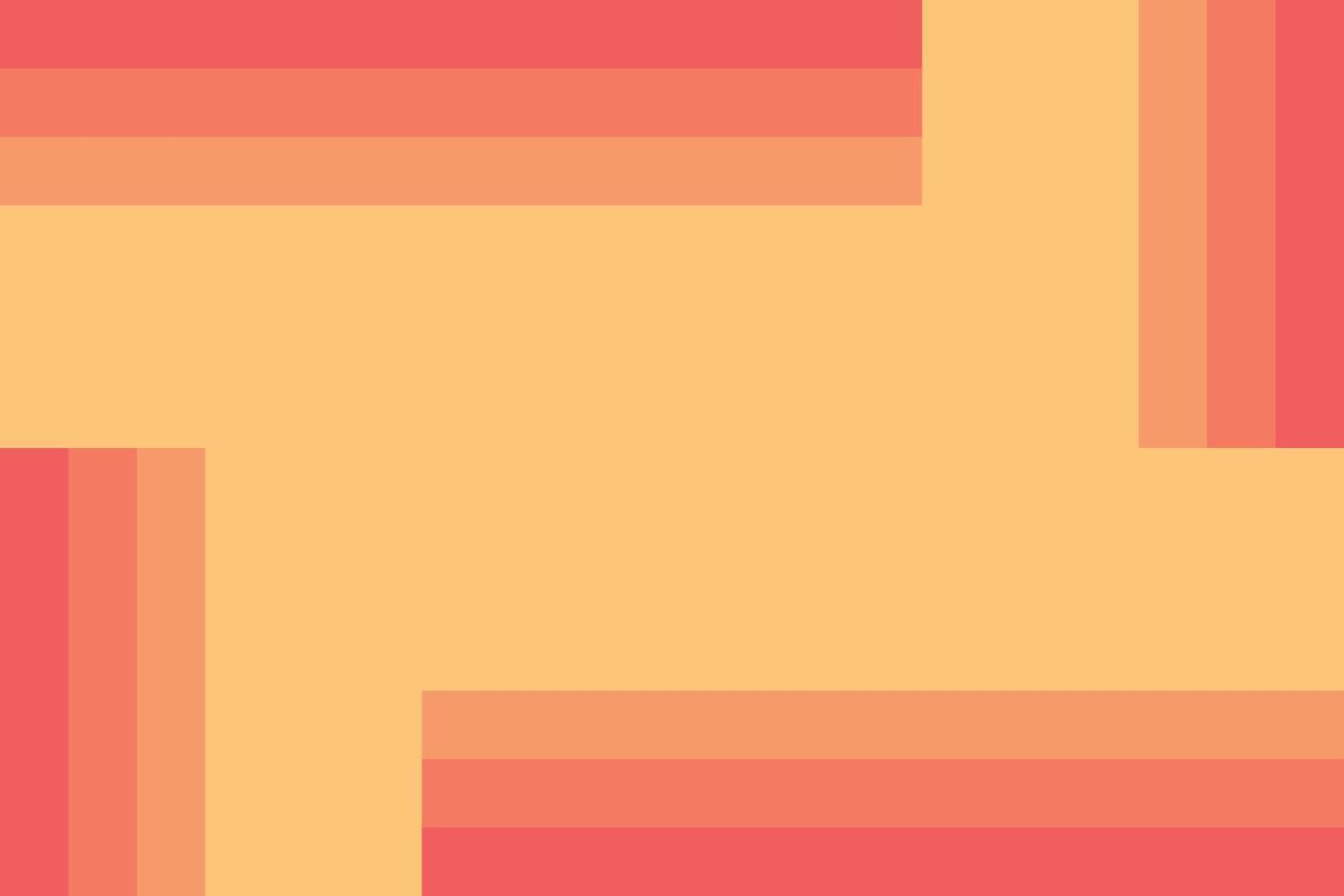 Rectangle Shapes Orange Background vector