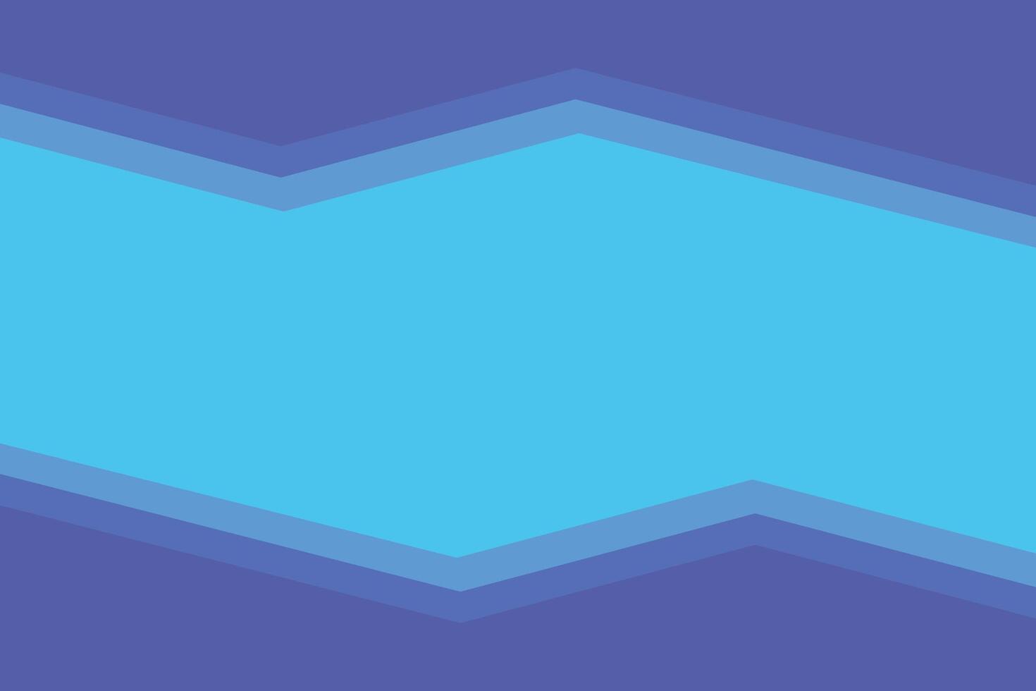 Jagged Shapes Top and Bottom Blue Background vector