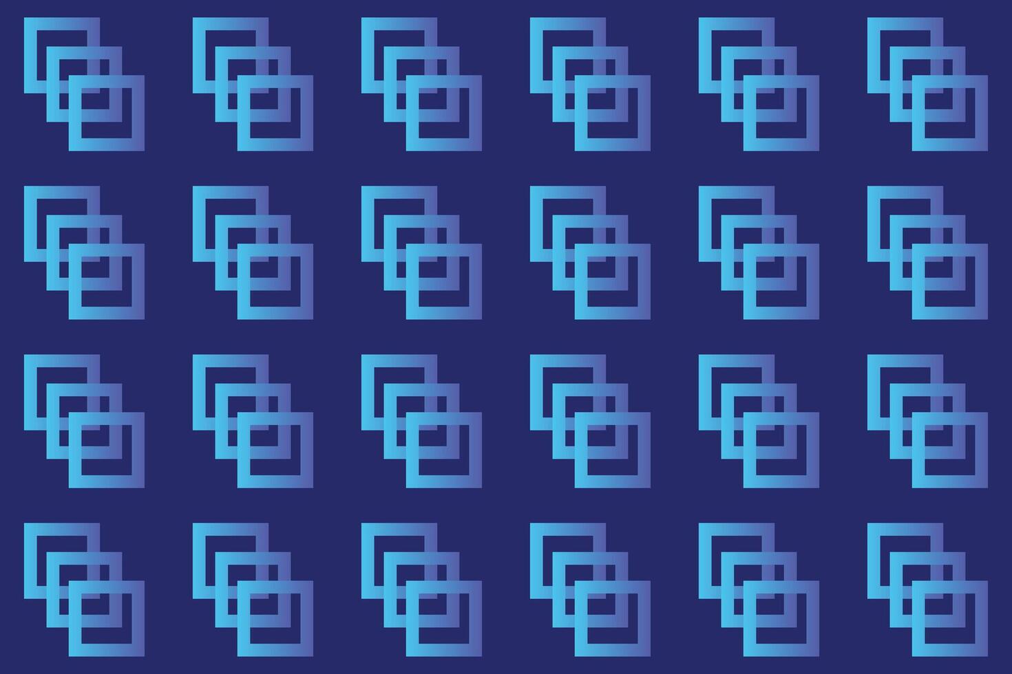 Square Blue Gradient Pattern and Background vector