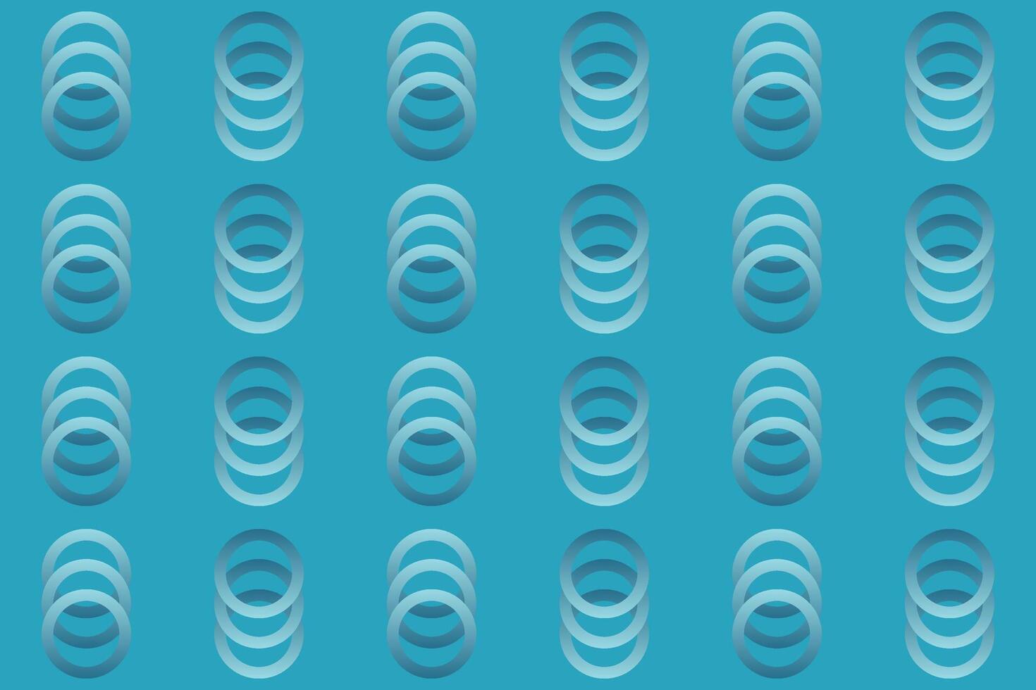 Circle Shapes Up and Down Pattern vector