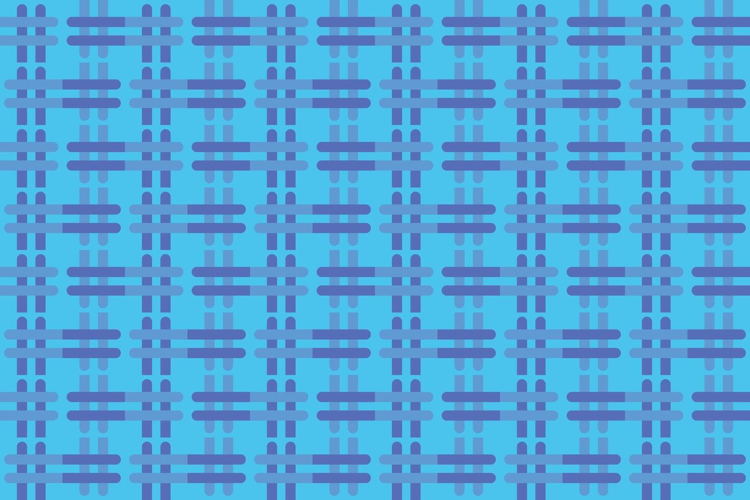 Rectangle Shapes Blue Pattern vector