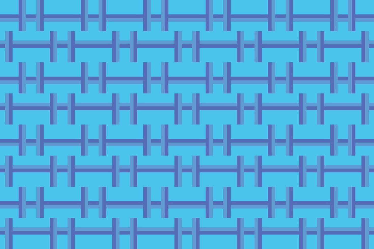 Rectangle Blue Pattern vector