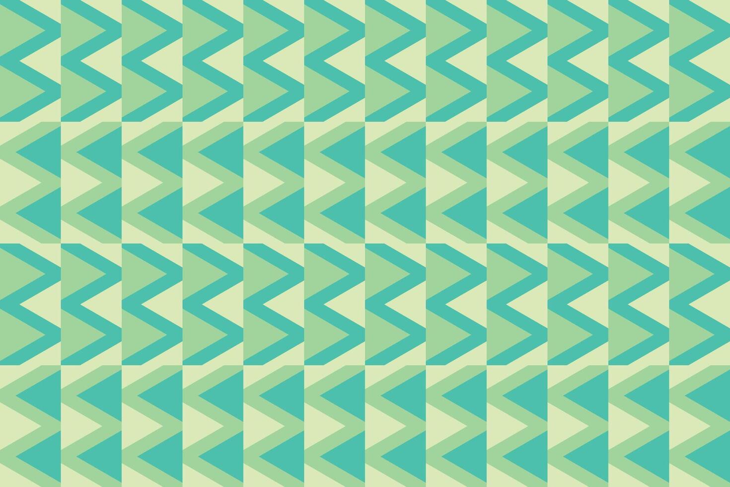 Right to Left Triangle Green Pattern vector